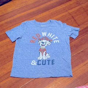 Boys size 5T paw patrol tshirt!!   ❤️ 5/$20 ❤️